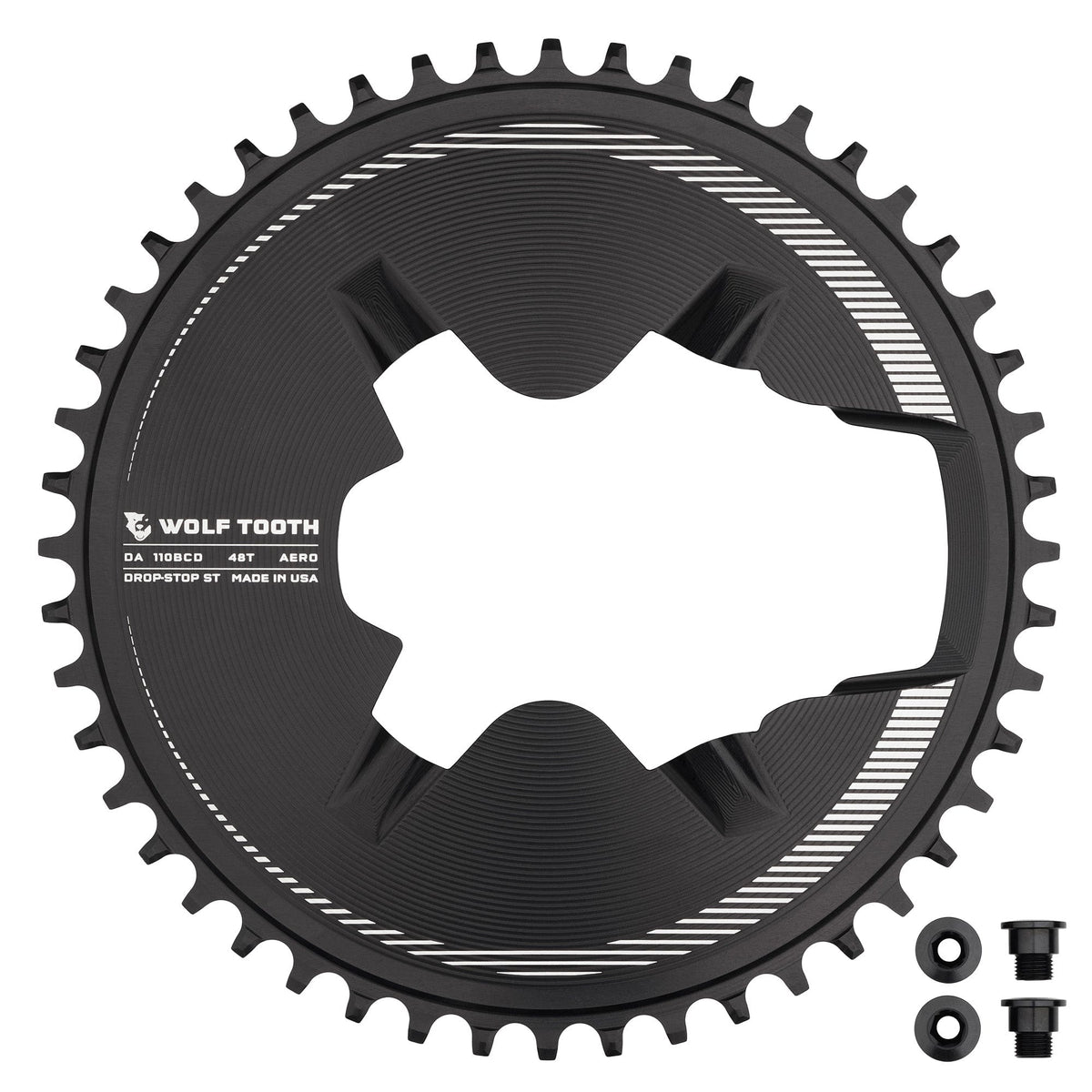 Aero Direct Mount Chainrings for Shimano Dura-Ace R9200 Cranks