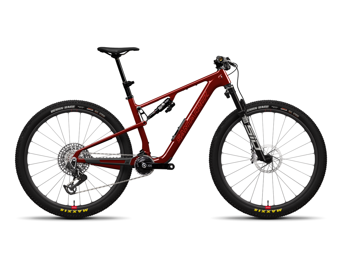 Santa Cruz Blur XX AXS Race FA RSV — Gloss Tart Cherry