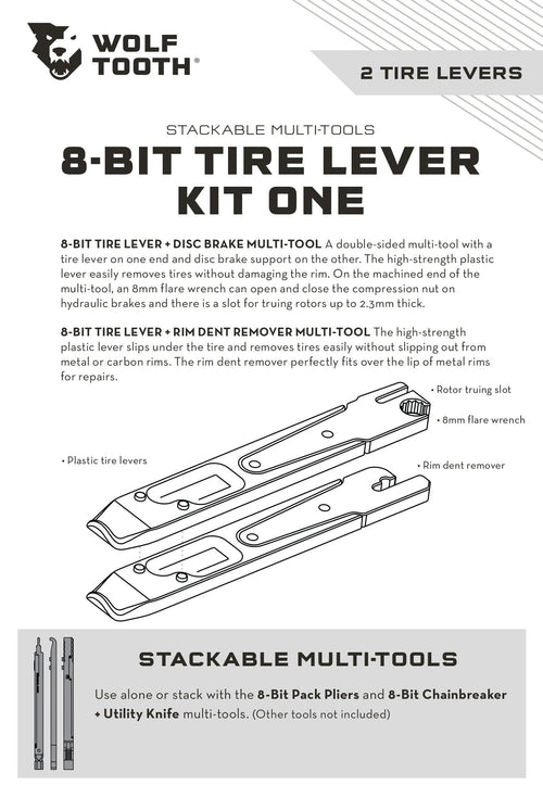 8-Bit Tire Lever Kit One