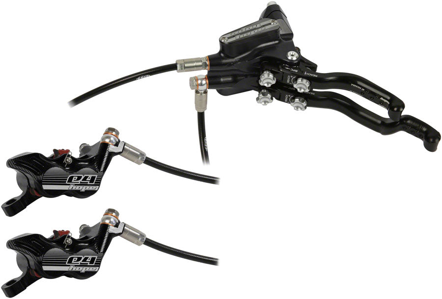 Hope Tech 3 E4 Duo Disc Brakes and Lever Kit