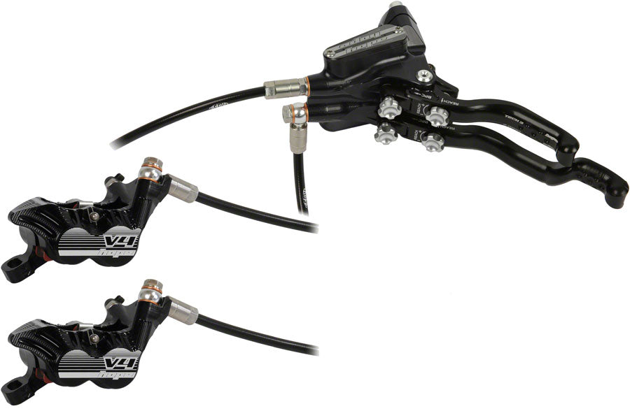 Hope Tech 3 Duo V4 Disc Brake and Lever Set