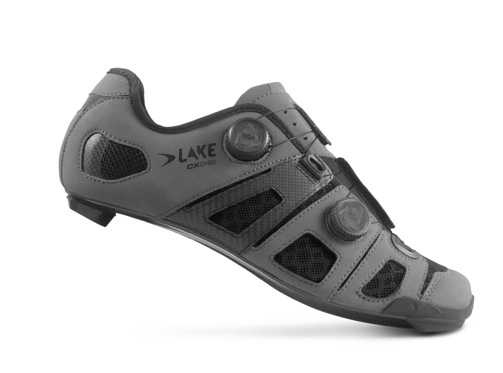 CX242 — Matte Grey/Black Microfiber