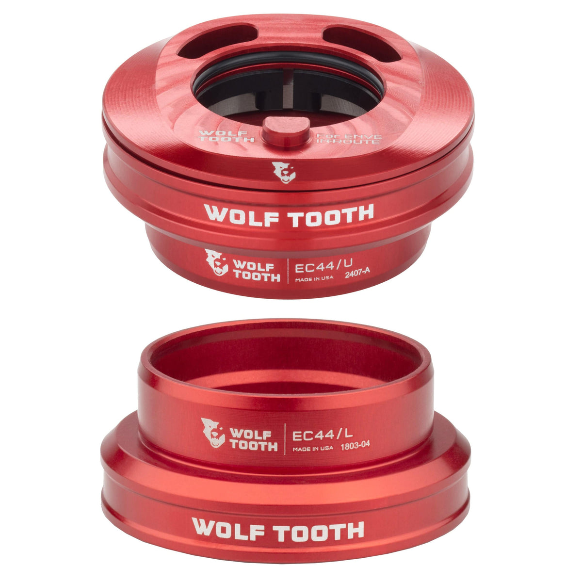 Wolf Tooth Premium EC44 Internal Aero Headset for ENVE IN-Route System