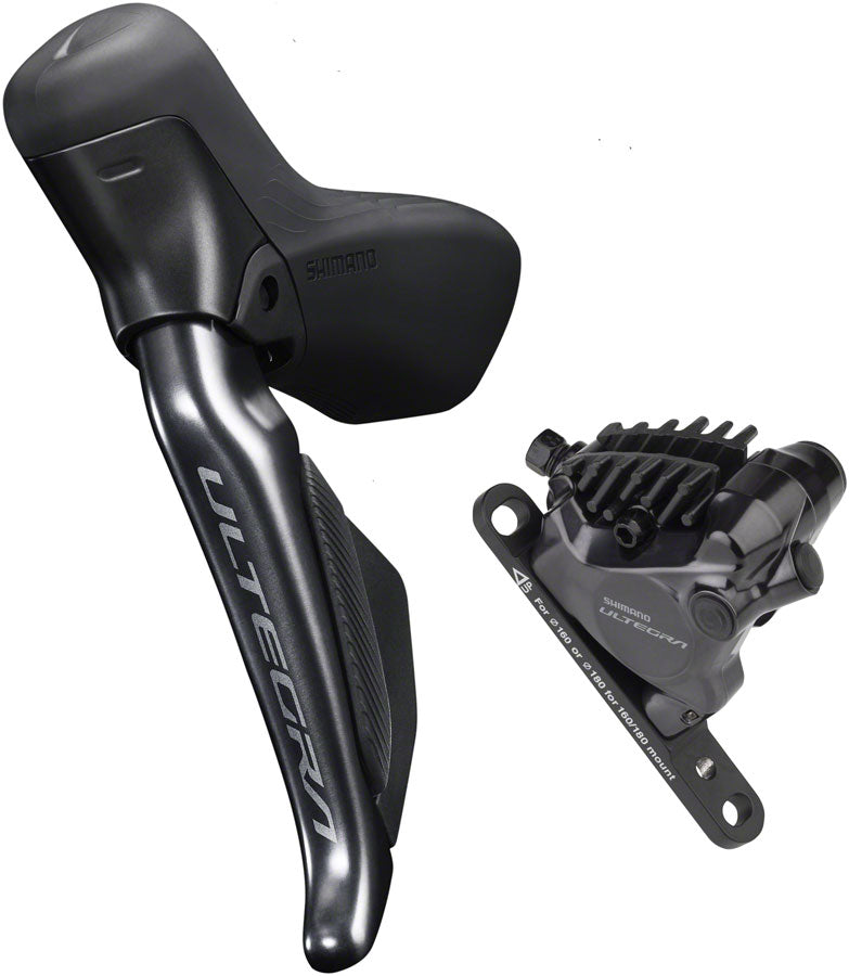 Shimano Ultegra ST-R8170 Di2 Shift/Brake Lever with BR-R8170 Disc Brake Caliper