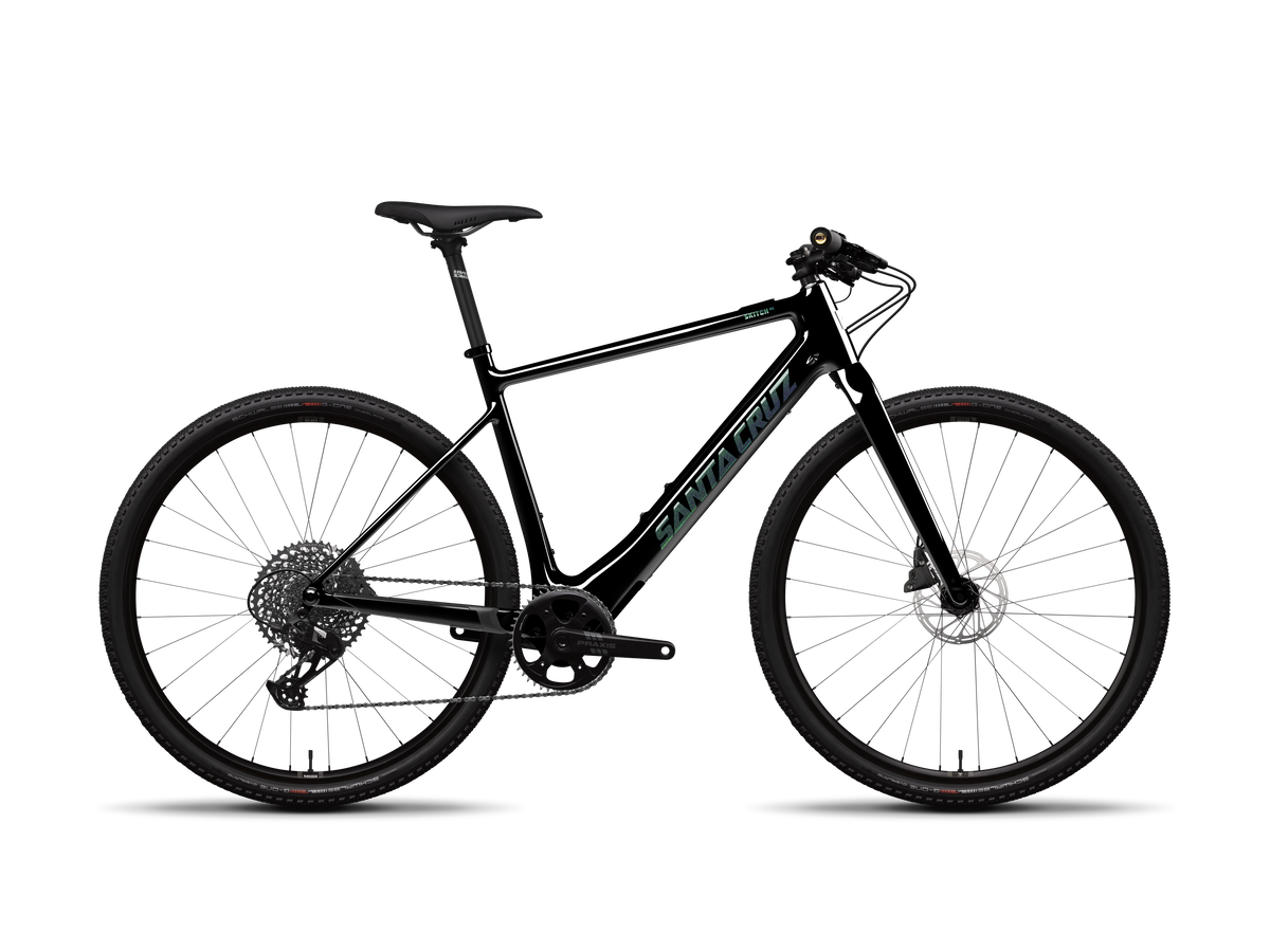 Santa Cruz Skitch Skitch Apex Flat Bar — Gloss Black