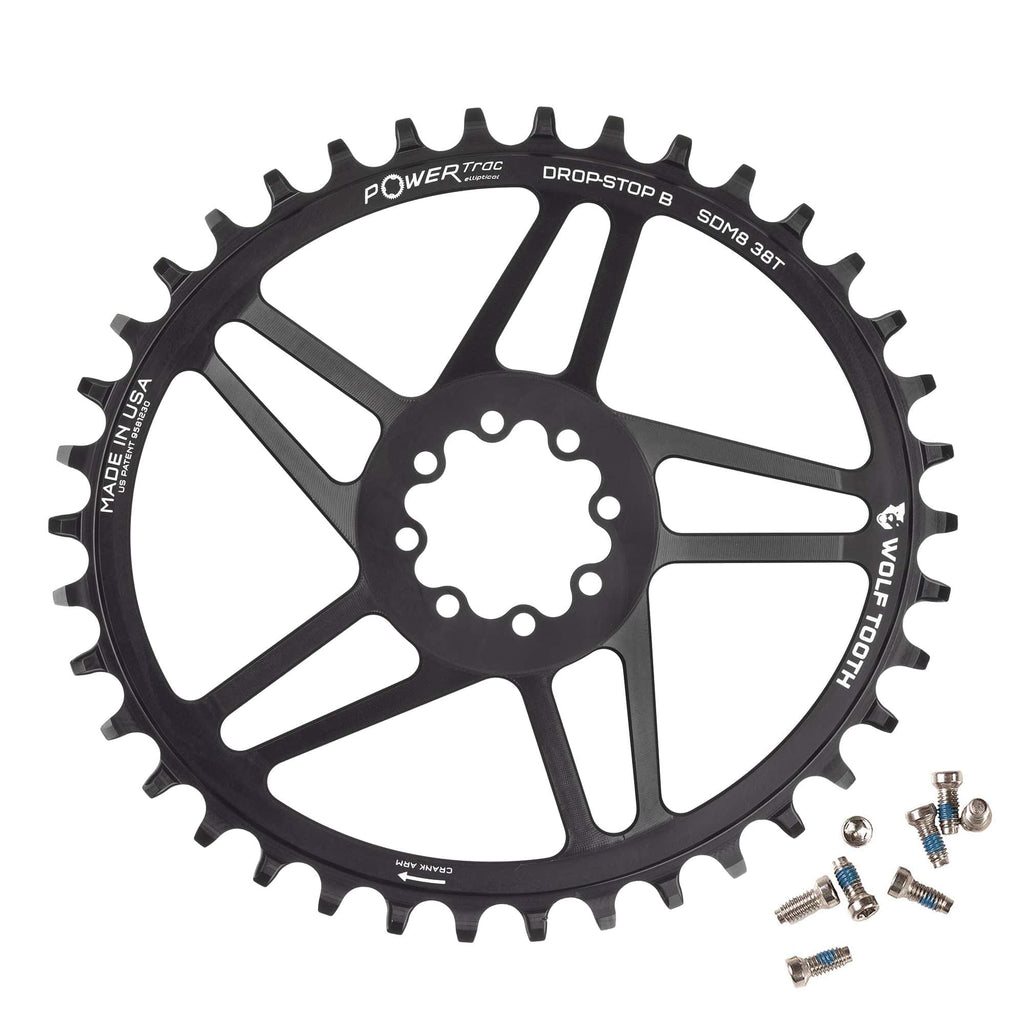 Oval Direct Mount Chainrings for SRAM 8-Bolt Gravel / Road Cranks