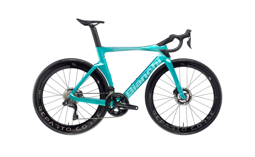 Bianchi Oltre — custom build at Maklin Bike Shop, Scandia MN