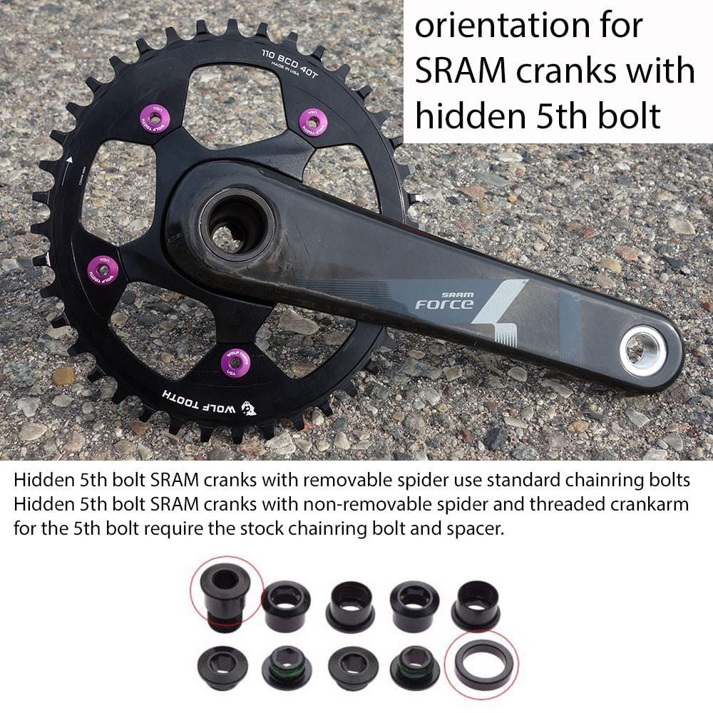 110 BCD Gravel / CX / Road Chainrings - Raw Silver