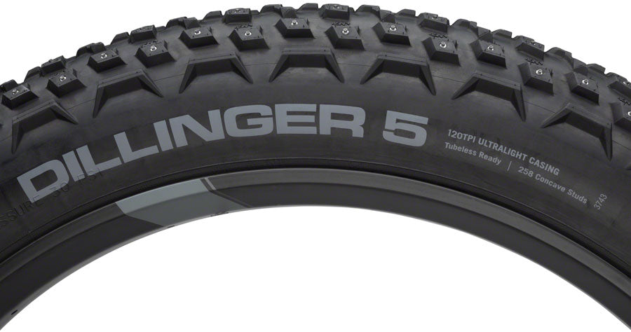 45NRTH Dillinger 5 Studded Fat Tire