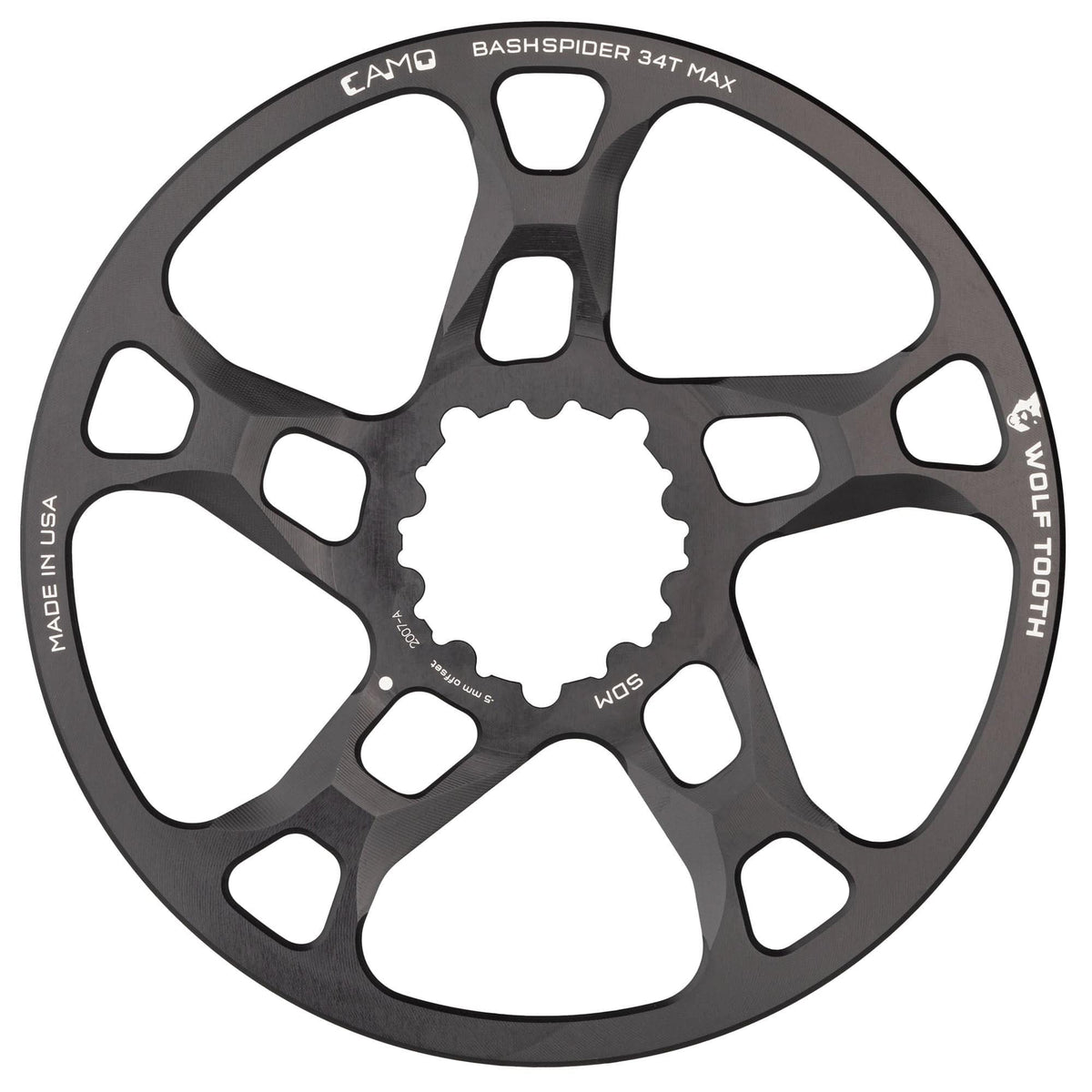 CAMO BashSpider for SRAM 3-Bolt Cranks