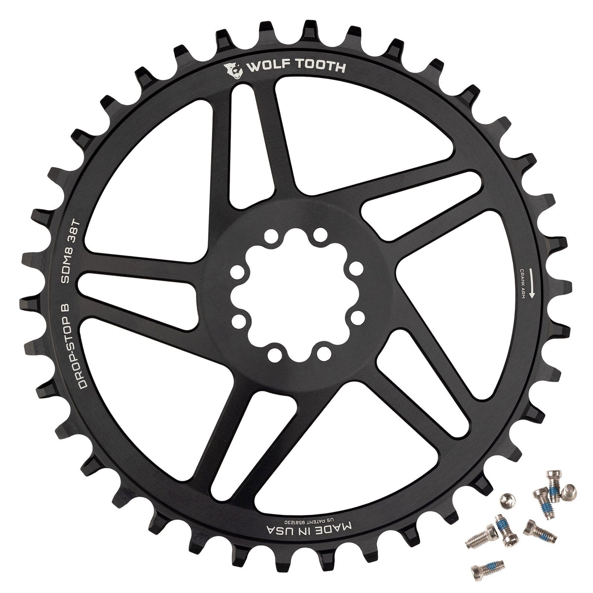 Direct Mount Chainrings for SRAM 8-Bolt Gravel / Road Cranks