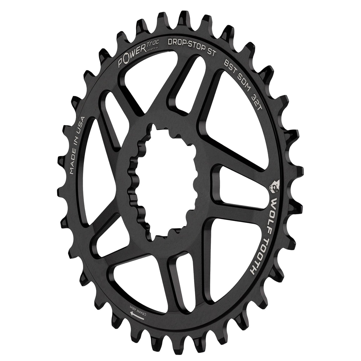 Oval Direct Mount Chainrings for SRAM 3-Bolt Mountain Cranks