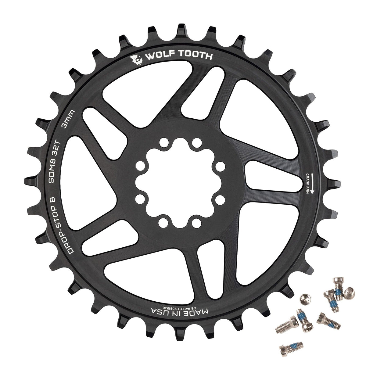 Direct Mount Chainrings for SRAM 8-Bolt Mountain Cranks