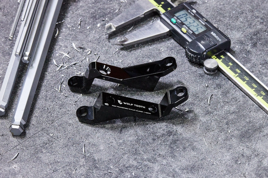Post to Flat Mount Brake Adapter