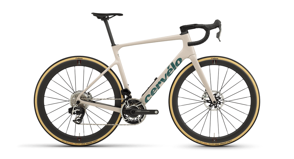 Cervélo Caledonia-5 — Red AXS / Sandstone