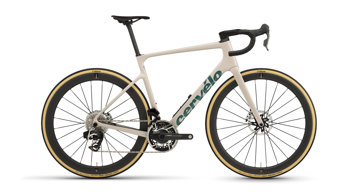 Cervélo Caledonia-5 — Red AXS / Sandstone