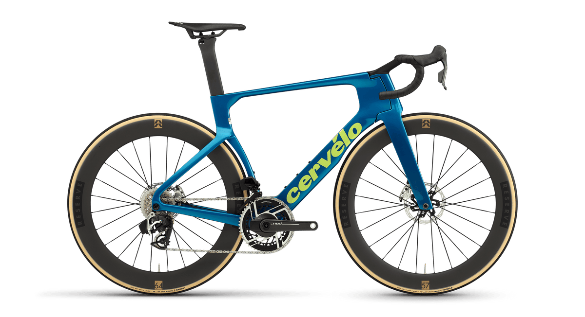 Cervélo S5 — Red AXS / Reef Blue