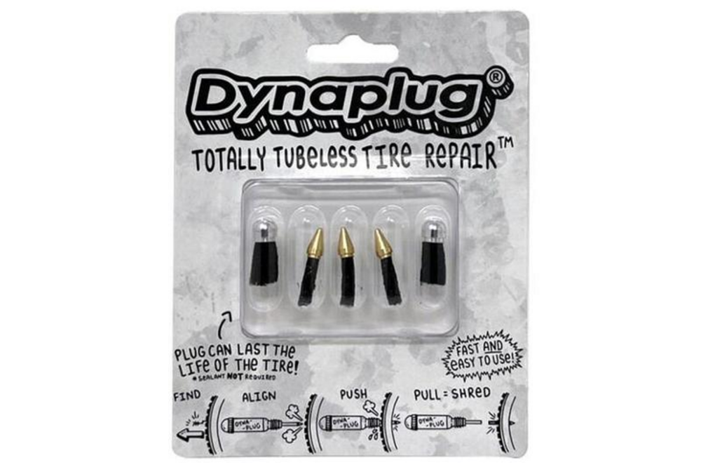 Tubeless Tire Repair Plugs Combo 5-pack (Pointed Soft Nose Tip + Megaplug)